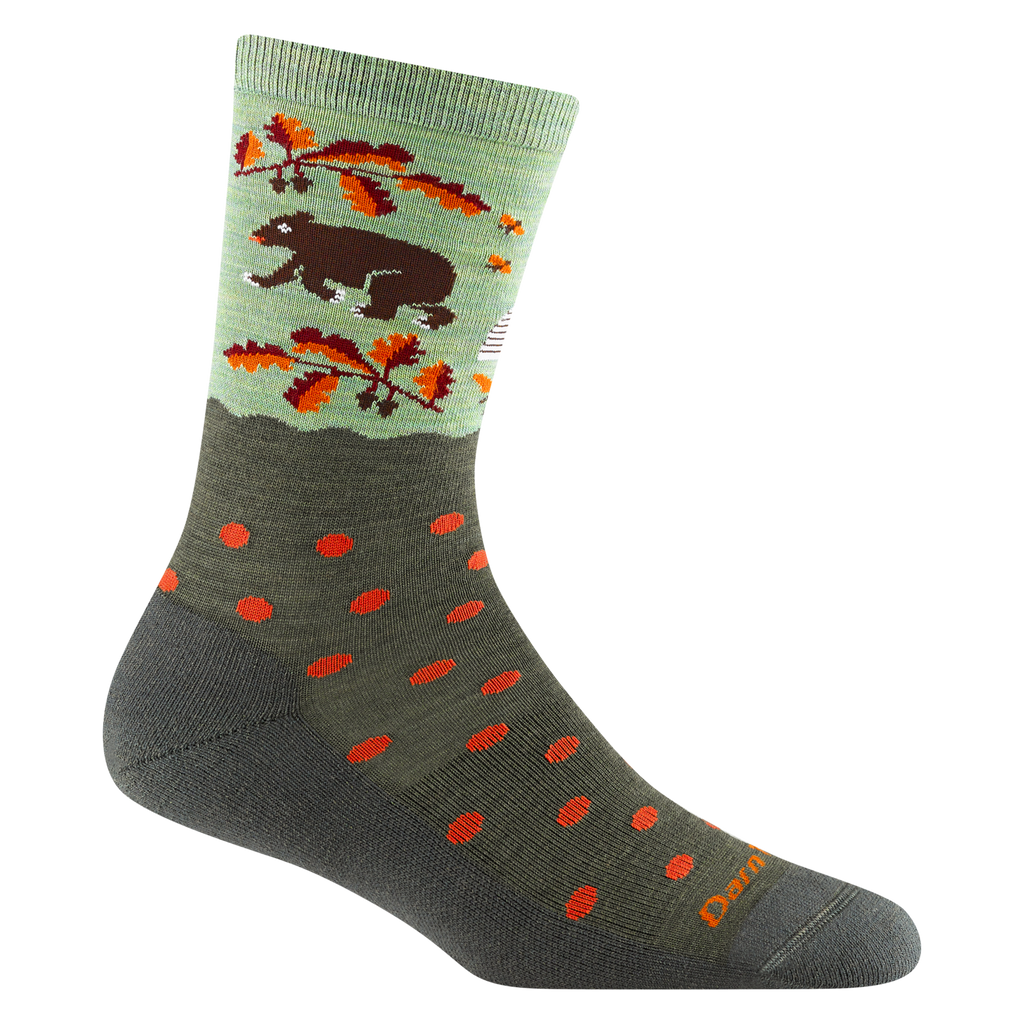 Women's Wild Life Crew Lightweight Lifestyle Socks