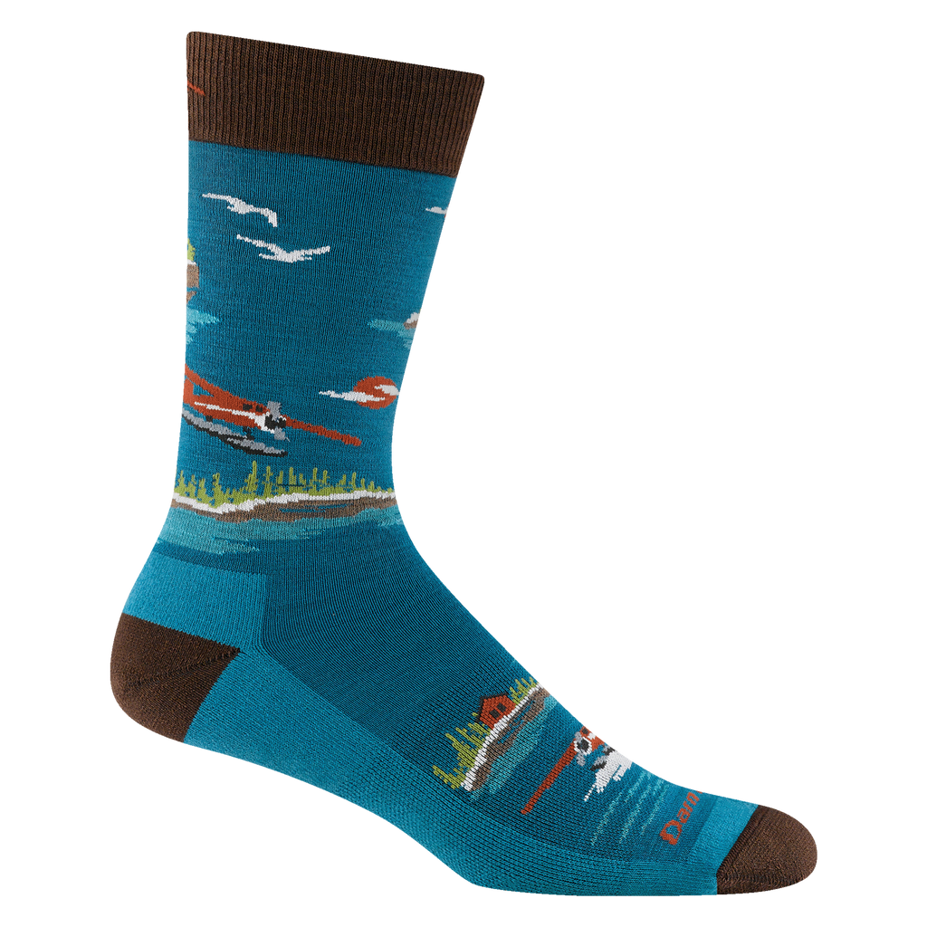 Men's Float Boat Crew Lightweight Lifestyle Socks