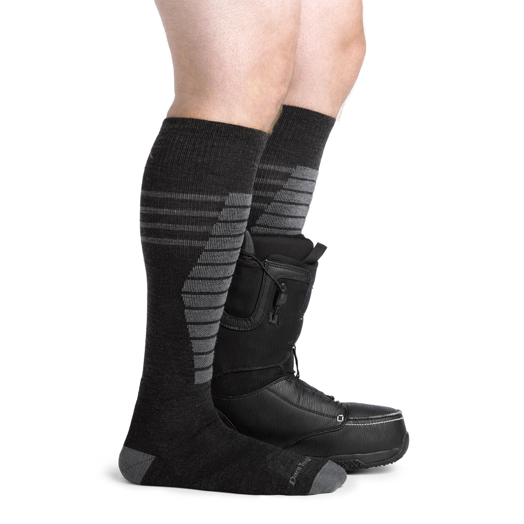 Men's Edge Over-the-Calf  Midweight Ski & Snowboard Sock-Last Chance