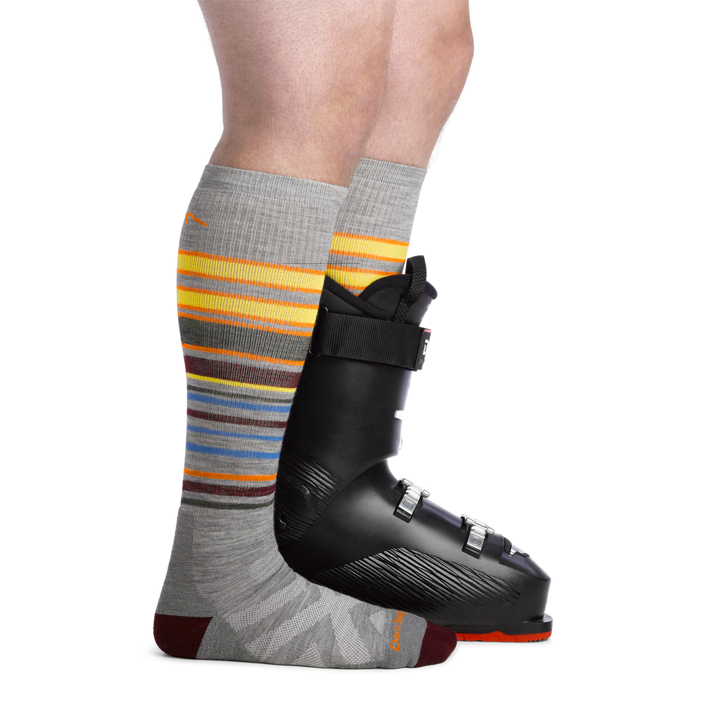 Men's Snowpack Over-the-Calf Midweight Ski & Snowboard Socks