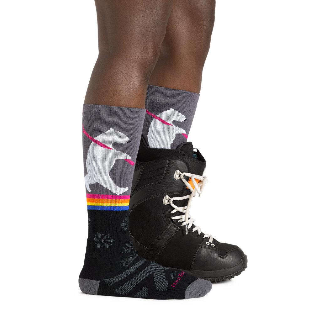 Women's Due North Over-the-Calf Midweight Ski & Snowboard Socks