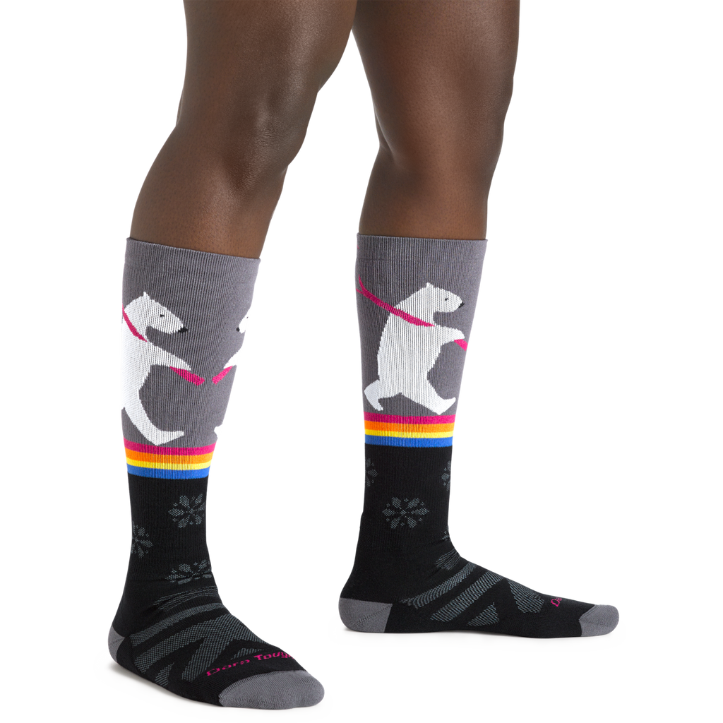 Women's Due North Over-the-Calf Midweight Ski & Snowboard Socks