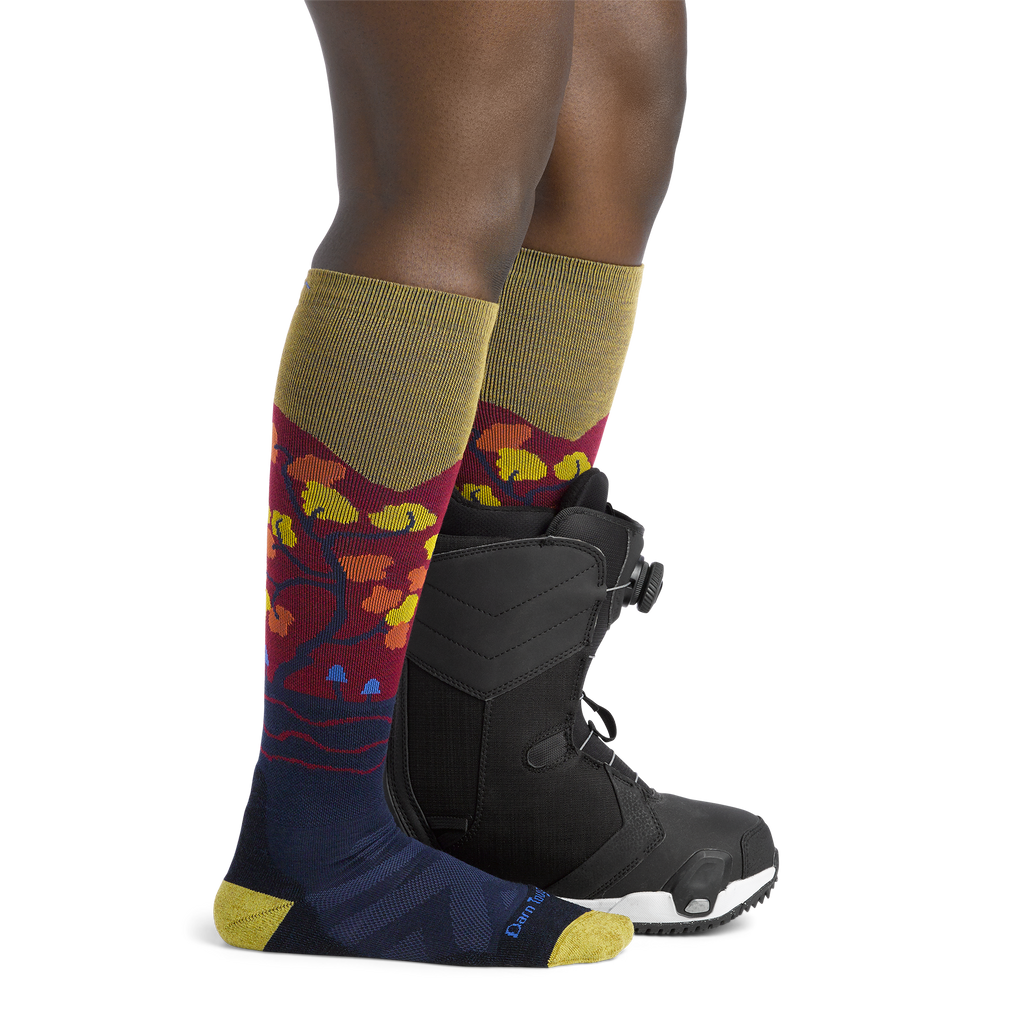 Women's Enchanted Over-the-Calf Midweight Ski & Snowboard Socks