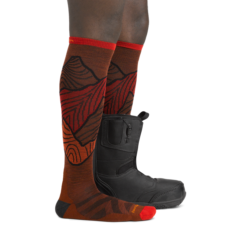 Men's Titan Over-the-Calf  Lightweight Ski & Snowboard Sock-Last Chance