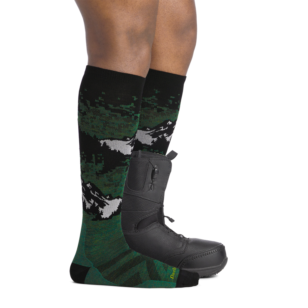 Men's Cold Smoke Over-the-Calf Lightweight Ski & Snowboard Socks