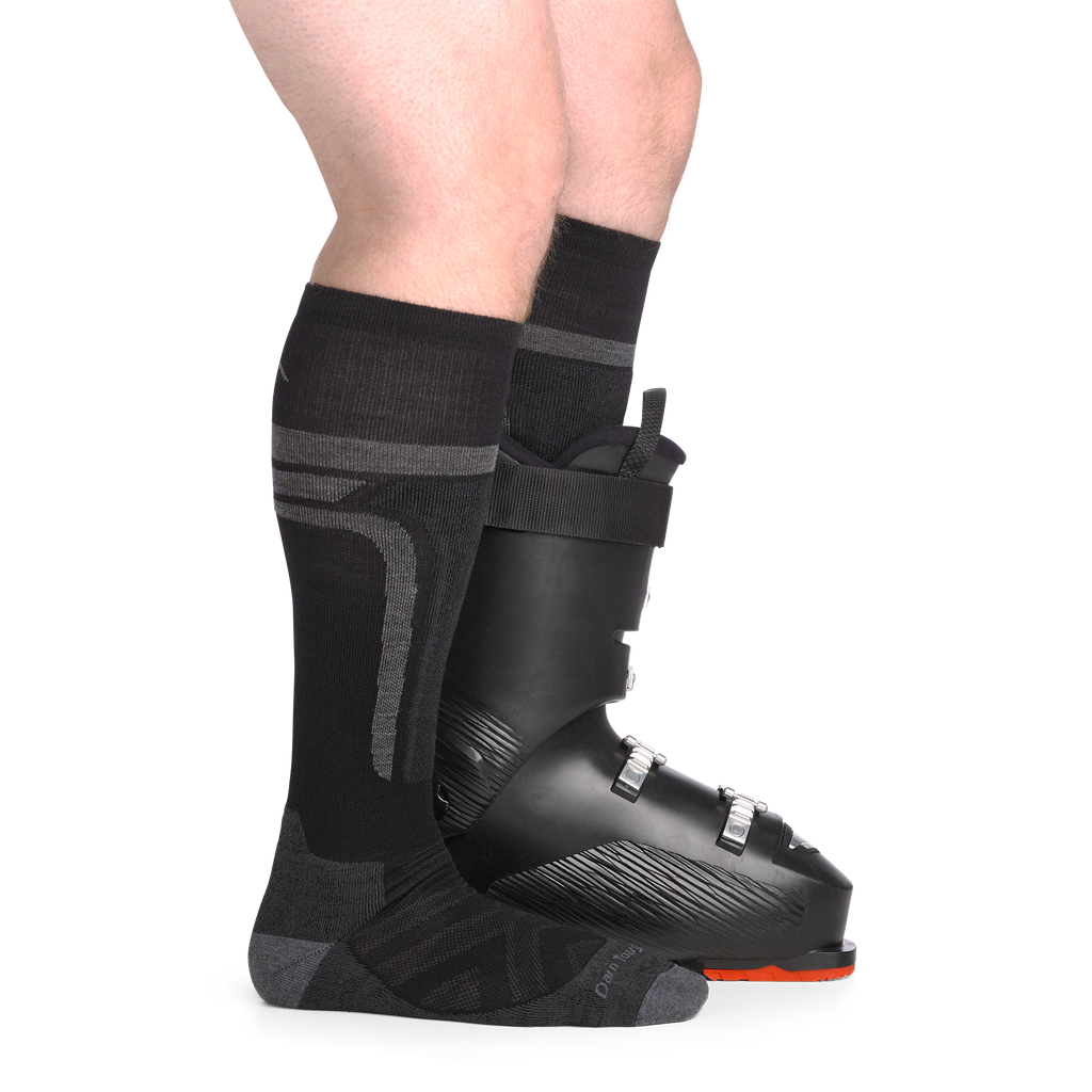 Men's Edge Over-the-Calf Midweight Ski & Snowboard Socks