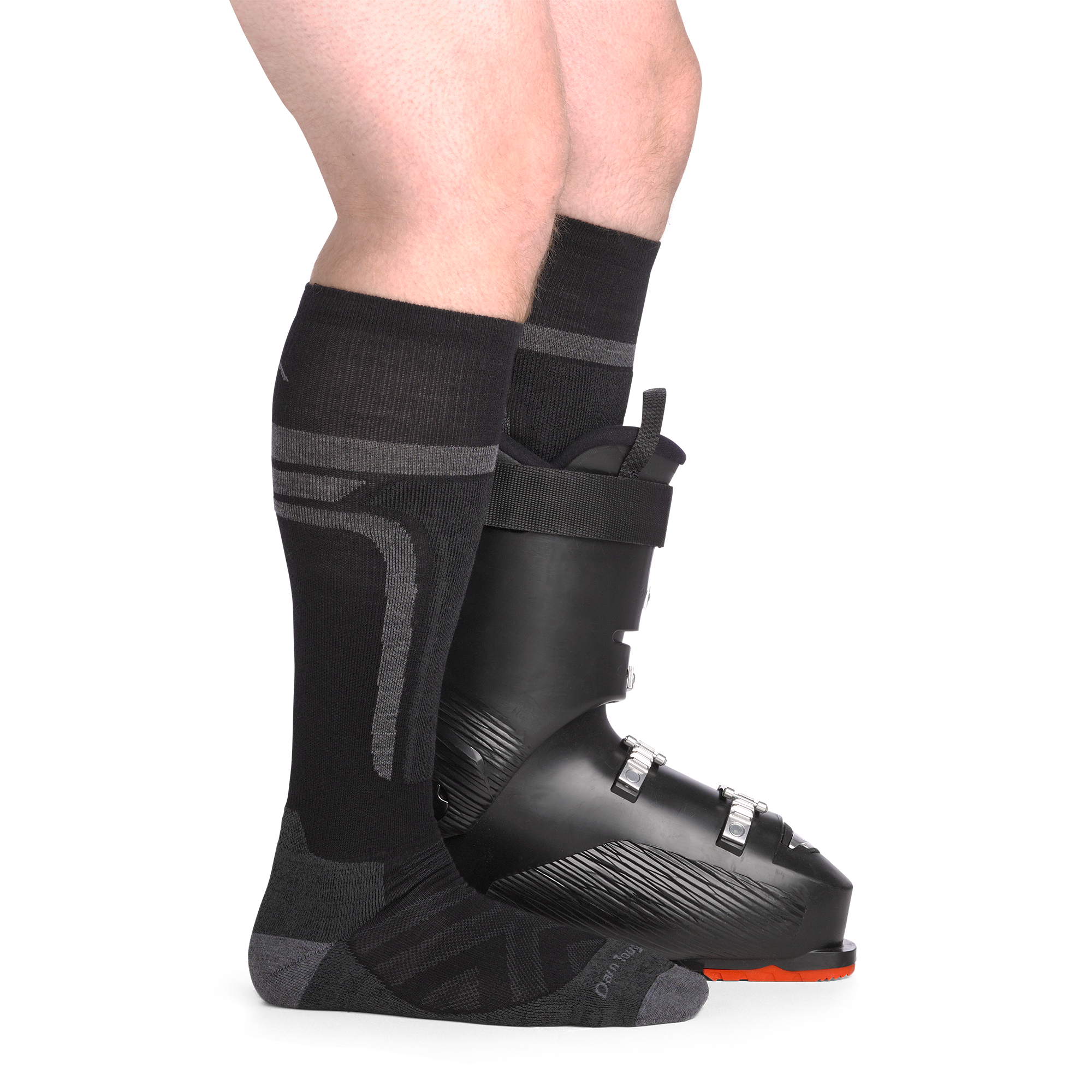 Men's Edge Over-the-Calf Midweight Ski & Snowboard Socks