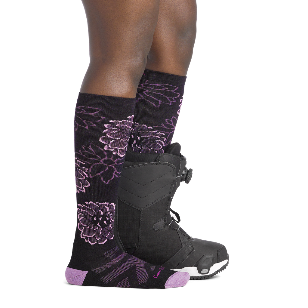 Women's Dahlia Over-the-Calf Midweight Ski & Snowboard Socks