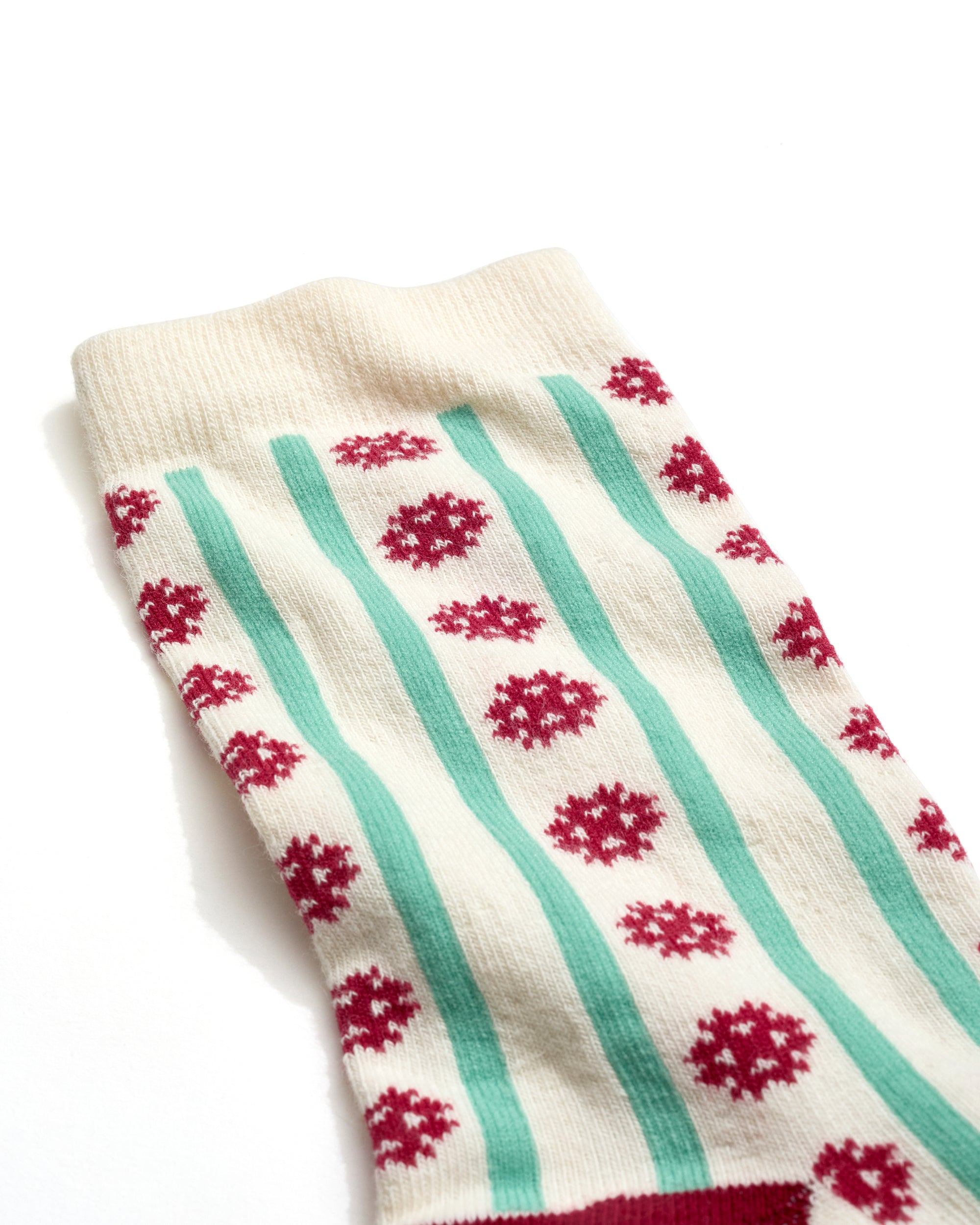 Pattern High Sock