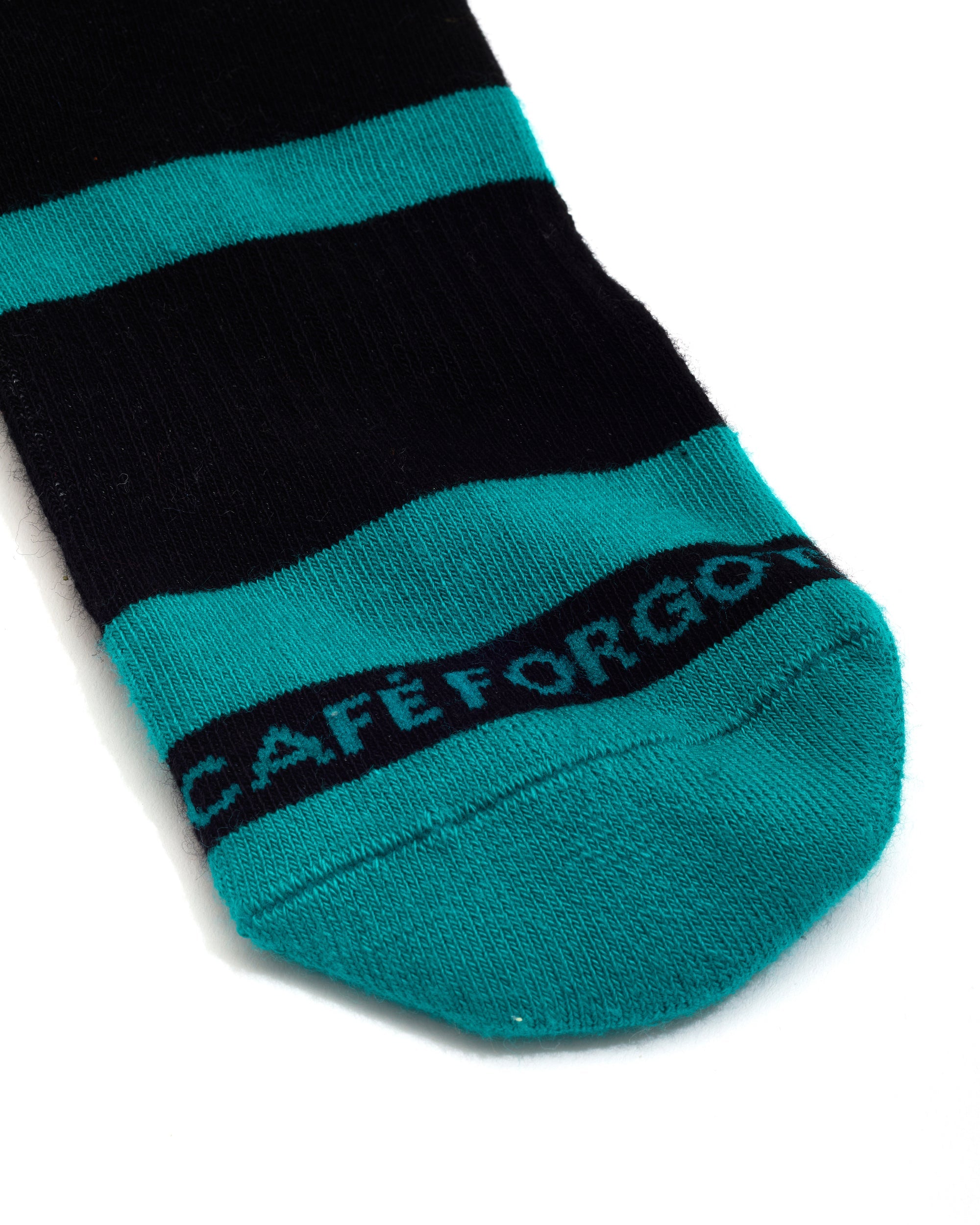 Cafe Forgot High Sock 2 Pack Stripes